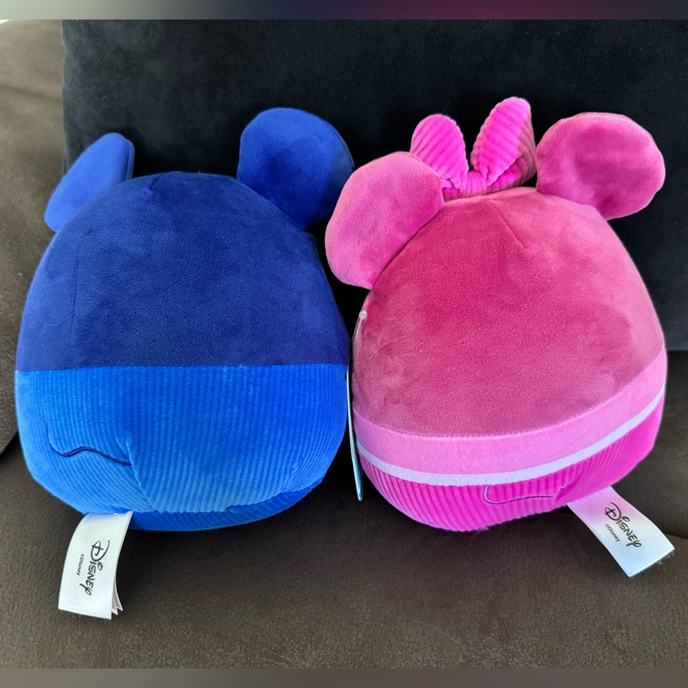 Set of 2 Disney Squishmallows - Mickey Mouse & Minnie Mouse - Picture 3 of 5
